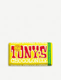 Tony's Chocolonely almond honey nougat milk chocolate bar 180g (British brand)