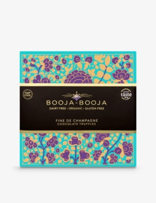 Booja Booja champagne vegan chocolate truffles 185g - British product