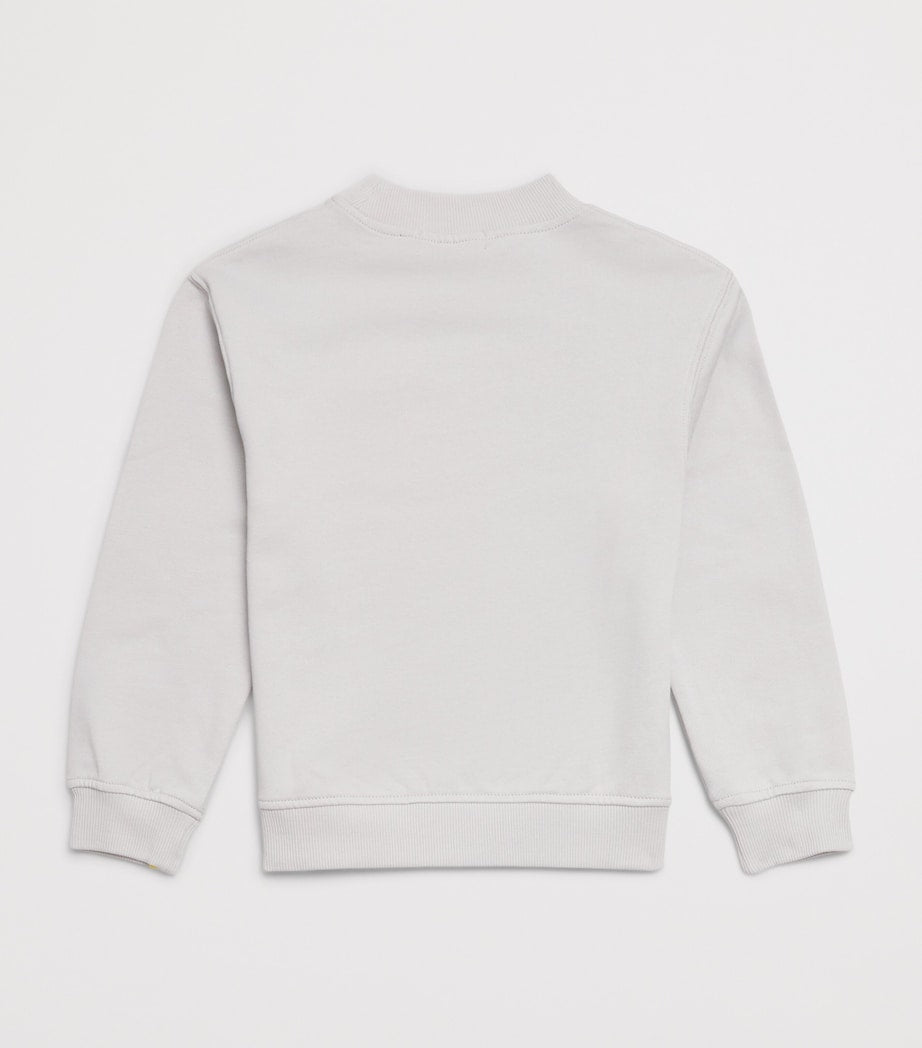 Billieblush cotton sweatshirt with OKAY motif for children 4-10 years - British product