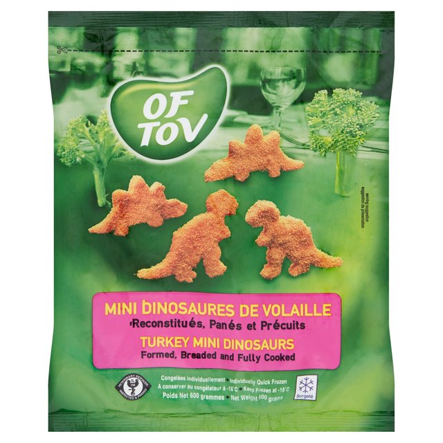 Of Tov Turkey Dinosaur shapes   600g