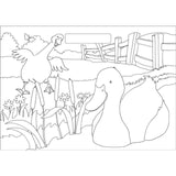 IglooBooks - Farmyard Colouring Pad GOODS M&S   