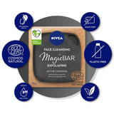 NIVEA Magic Bar Exfoliating Charcoal Face Cleansing Scrub   75g GOODS M&S   