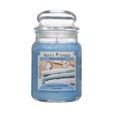 Price's Time For You Clean Cotton Large Jar Candle GOODS M&S   