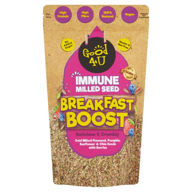 Good4U Immune Milled Seed Breakfast Boost   300g GOODS M&S   