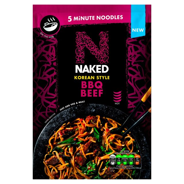 Naked Korean Beef Stirfry Noodle   100g GOODS M&S   