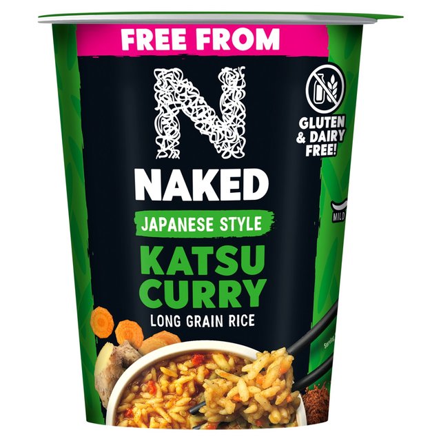 Naked Rice Free From Katsu Curry   78g GOODS M&S   