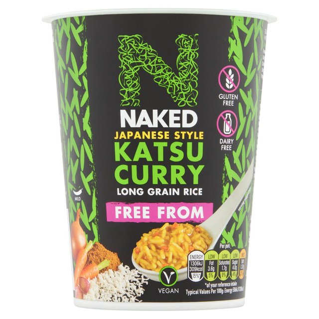 Naked Rice Free From Katsu Curry   78g GOODS M&S   