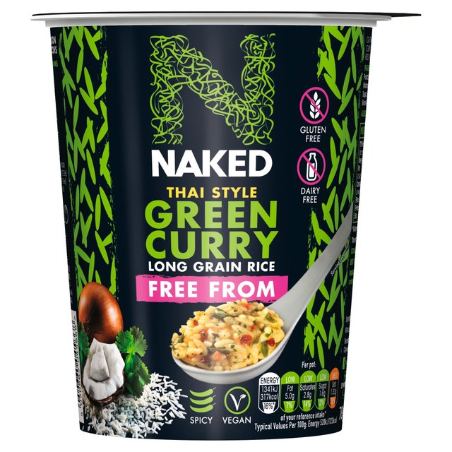 Naked Rice Free From Thai Green Curry   78g