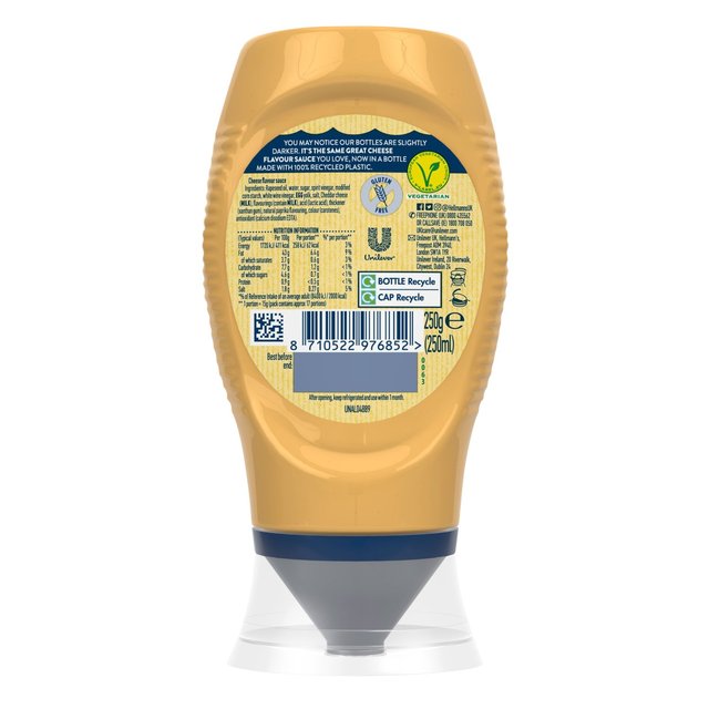 Hellmann's Cheese Squeezy Sauce   250ml GOODS M&S   