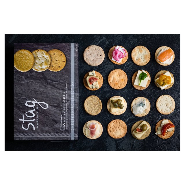 Stag Bakeries Cheeseboard Selection Box   200g GOODS M&S   