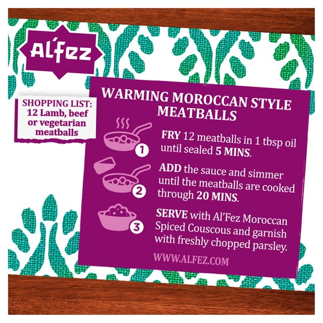 Al'Fez Moroccan Meatball Tagine Sauce   450g GOODS M&S   