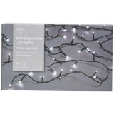 M&S Christmas 300 Bright White Mains Lights 28m GOODS M&S   