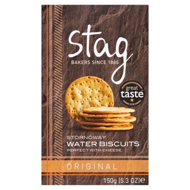 Stag Bakeries Original Water Biscuits   150g