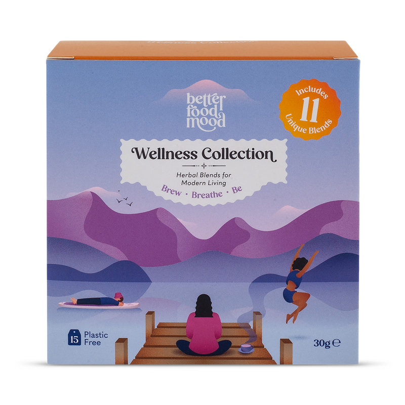 Wellness Collection Box herbal tea 15 bags assorted, UK version
