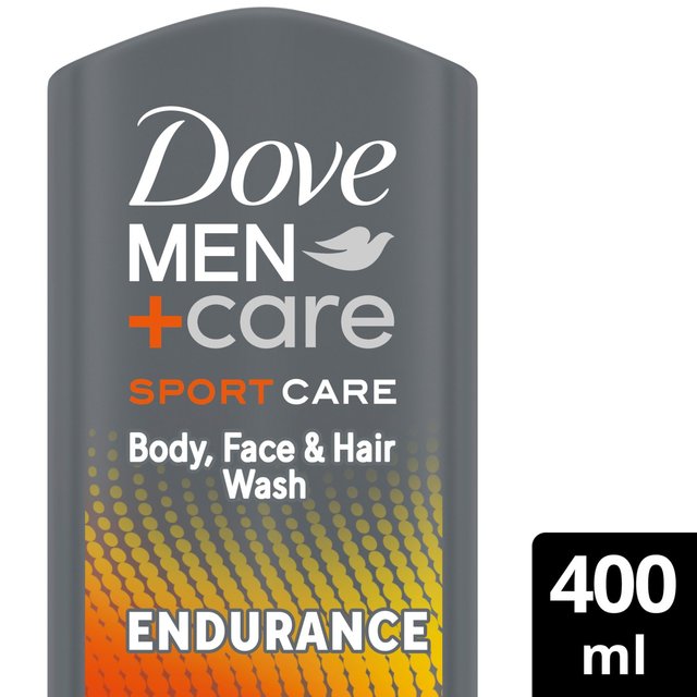 Dove Men+Care Sport Care 3-in-1 Hair Face & Body Wash   400ml