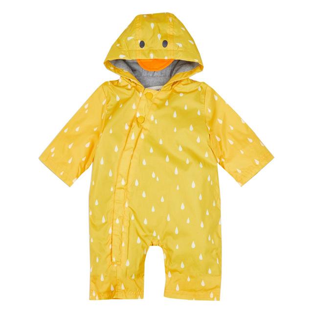 M&S Duck Puddle Suit 6 Months-3 Years Yellow