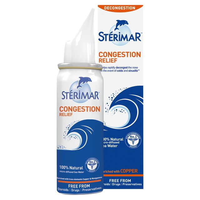 Sterimar Congestion Relief Nasal Spray   50ml