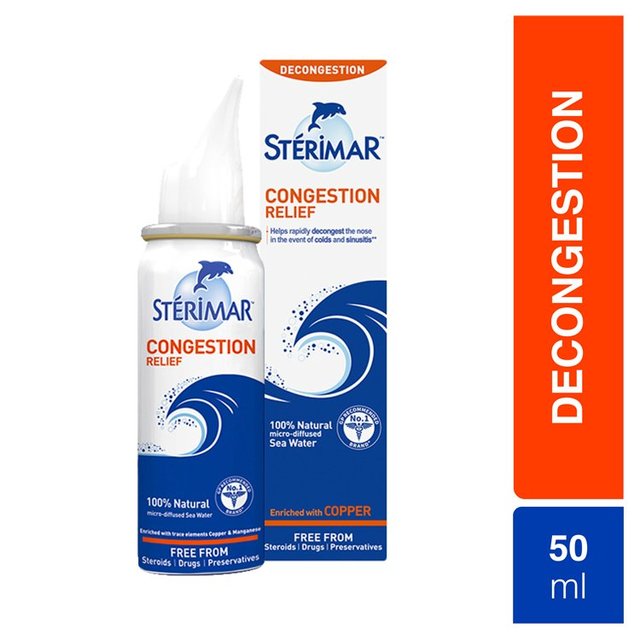 Sterimar Congestion Relief Nasal Spray   50ml GOODS M&S   