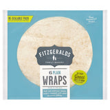 Fitzgeralds Large Plain Wraps   6 per pack GOODS M&S   