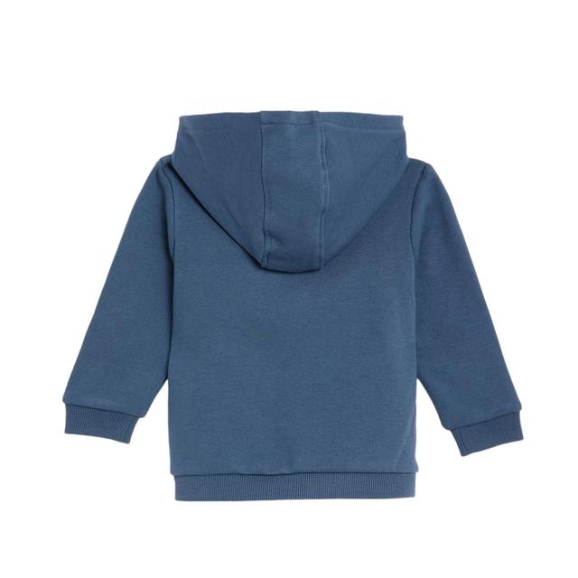 M&S Cotton Zip Hoodie 0 Months-3 Years Dark Blue GOODS M&S   