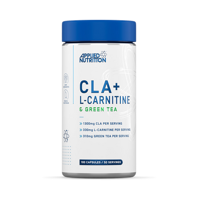 Applied Nutrition CLA L-Carnitine الشاي الأخضر 100 كبسولة