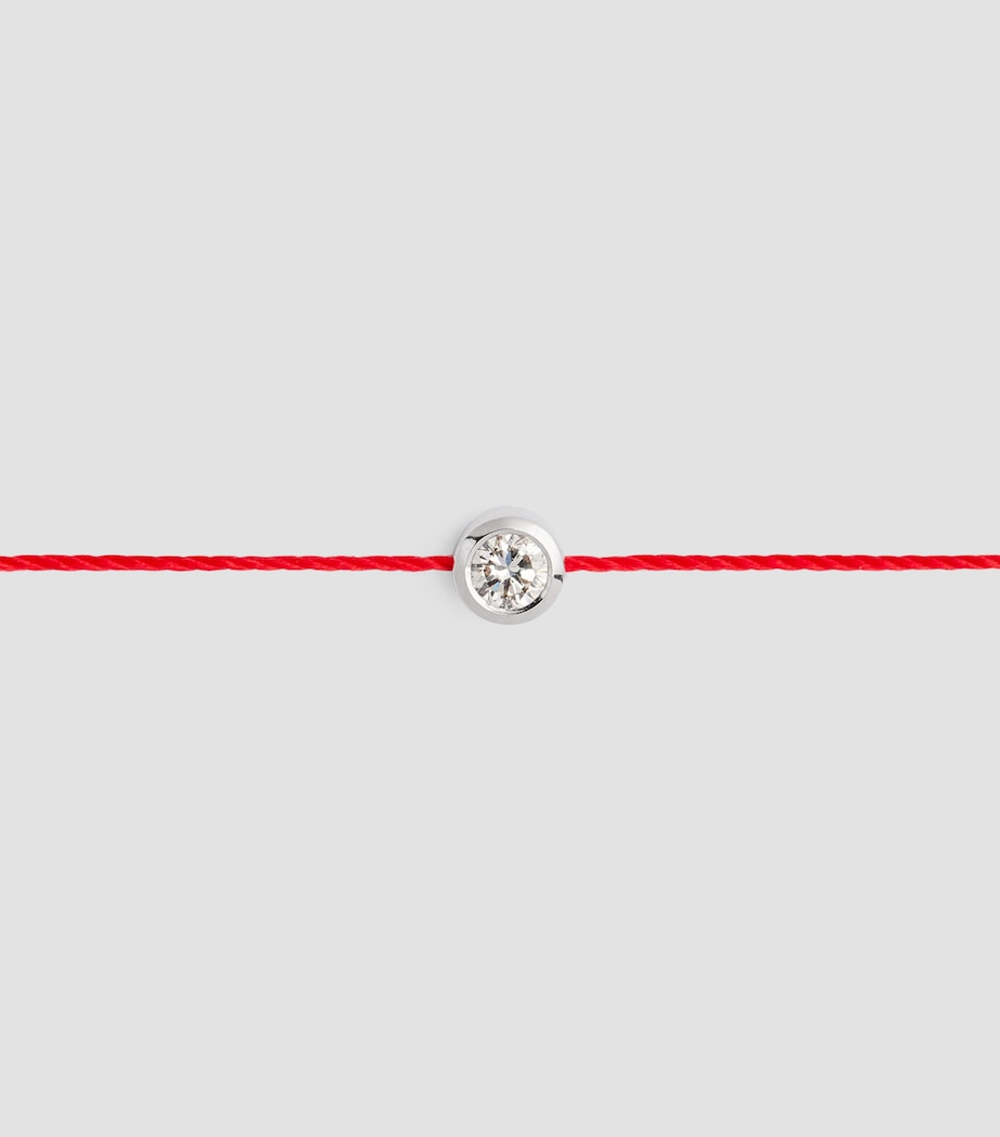 Redline Pure bracelet white gold diamond 0.10ct - British product