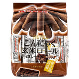 Pei Tien konjac brown rice rolls chocolate flavour - British product