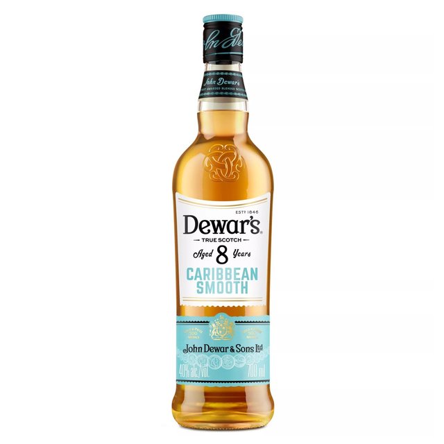 Dewars 8 Year Old Caribbean Smooth Blended Scotch Whisky   70cl GOODS M&S   