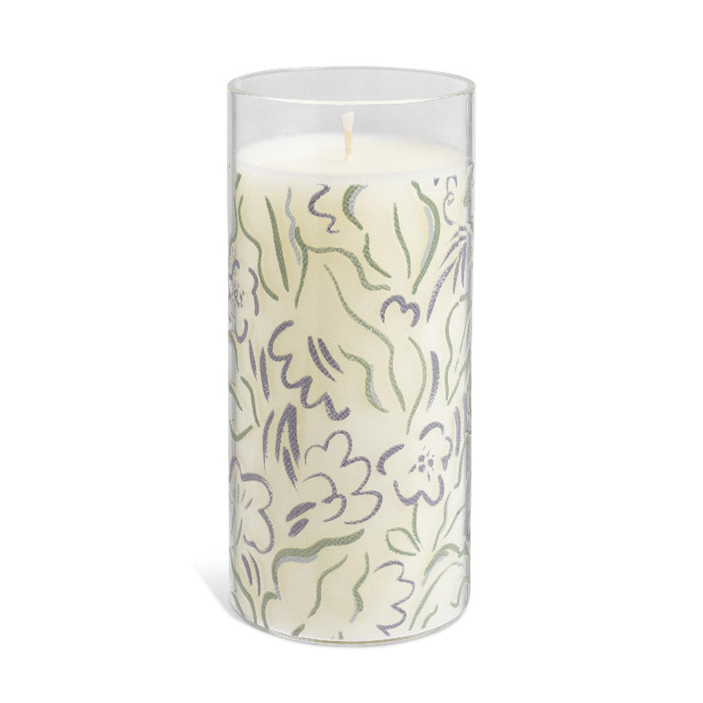 Habitat Sweet Neroli & Jasmine Tall Glass Decal Candle