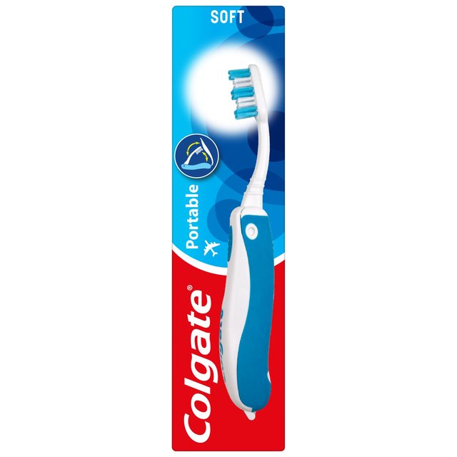 Colgate Portable Travel Soft Toothbrush GOODS M&S   