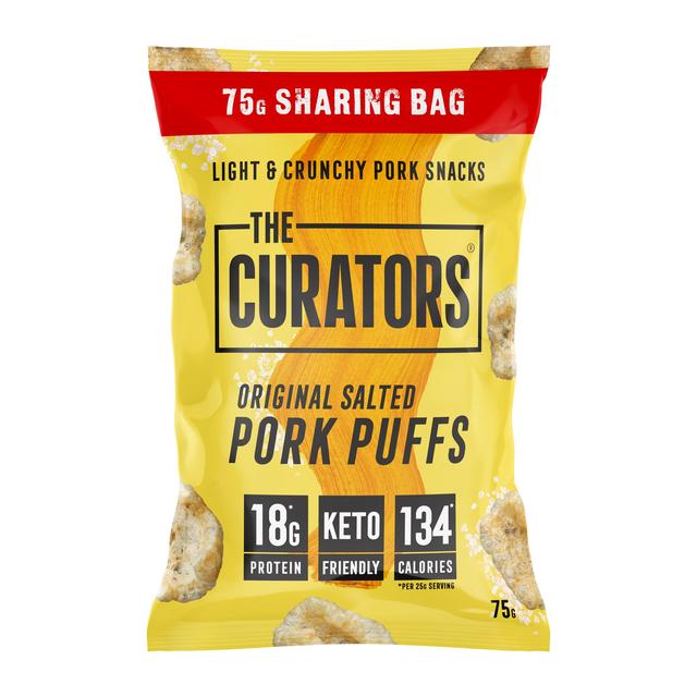 The Curators Original Salted Pork Puffs   75g GOODS M&S   