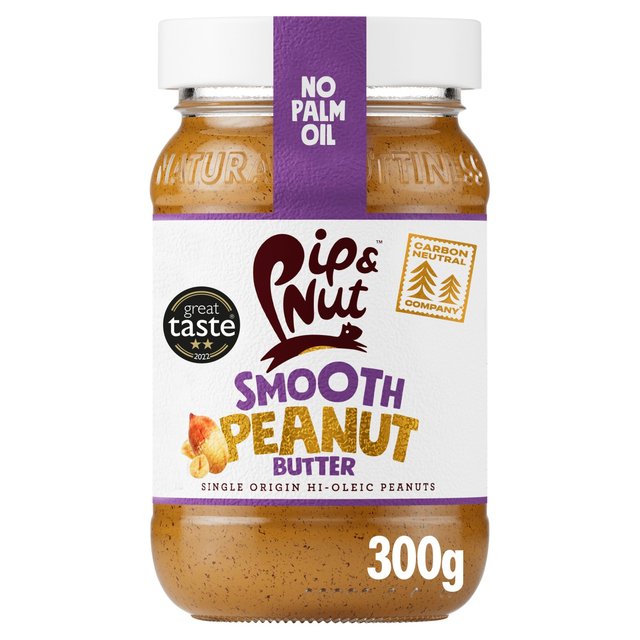 Pip & Nut Smooth Peanut Butter   300g GOODS M&S   