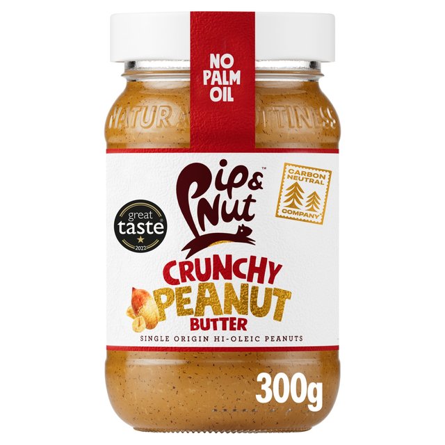 Pip & Nut Crunchy Peanut Butter   300g