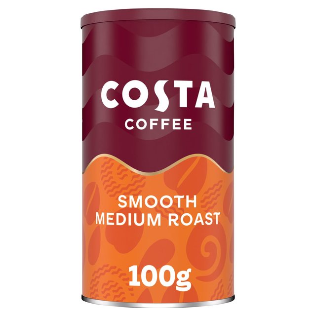 Costa Coffee Instant Coffee Smooth Medium Roast   100g GOODS M&S   