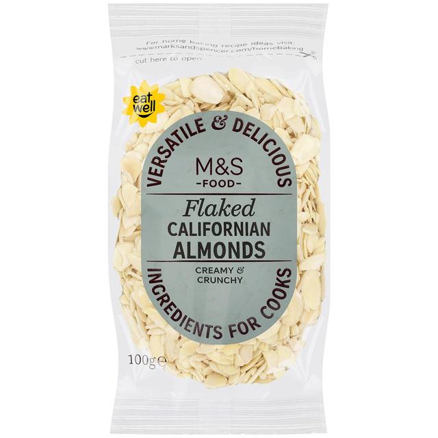 M&S Flaked Californian Almonds   100g GOODS M&S   