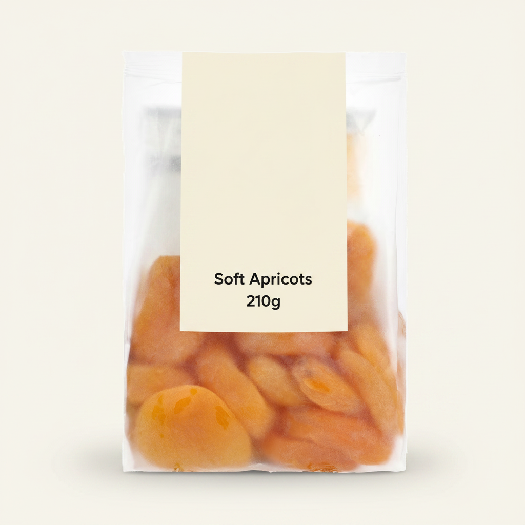 Holland Barrett Soft Apricots 210g, UK version