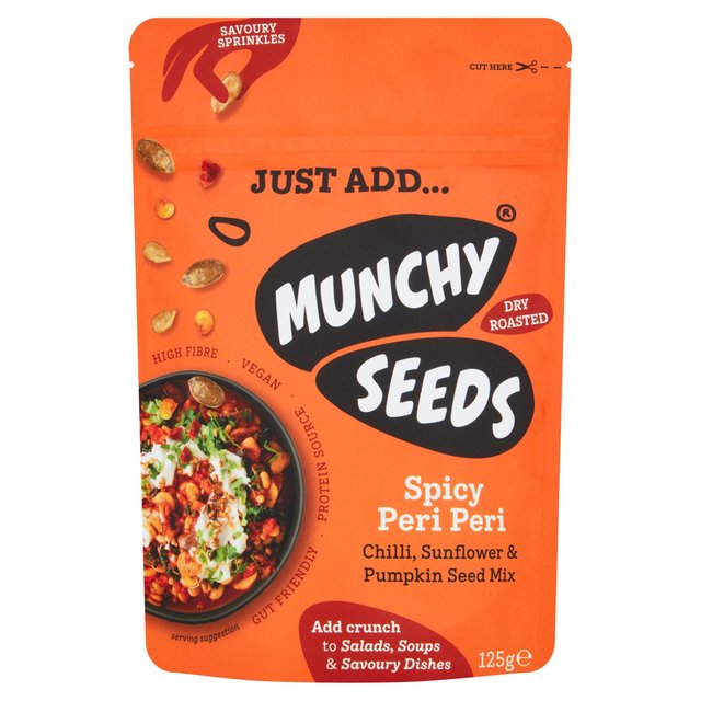 Munchy Seeds Spicy Piri-Piri Savoury Sprinkle   125g GOODS M&S   