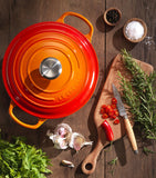 Le Creuset cast iron round casserole dish 24cm, UK version