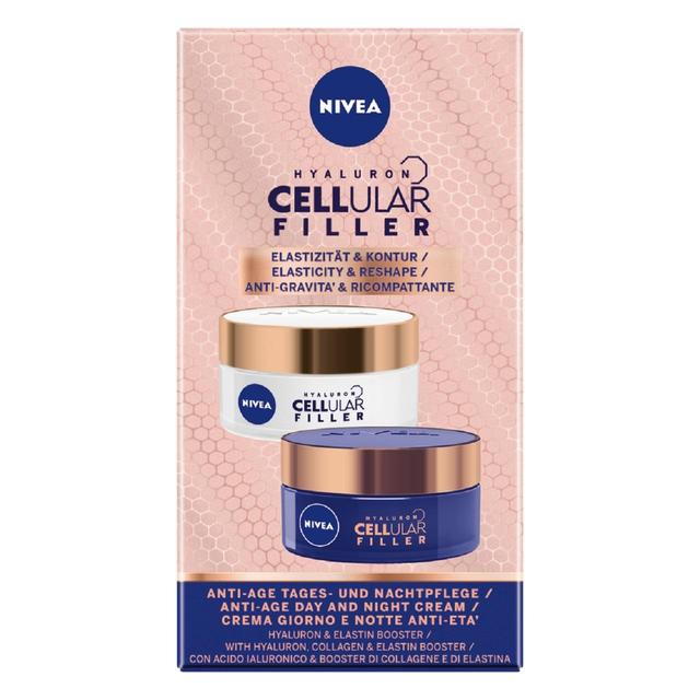 NIVEA Hyaluron Cellular Elasticity Filler Day & Night Face Cream Duo Pack    2 x 50ml GOODS M&S   