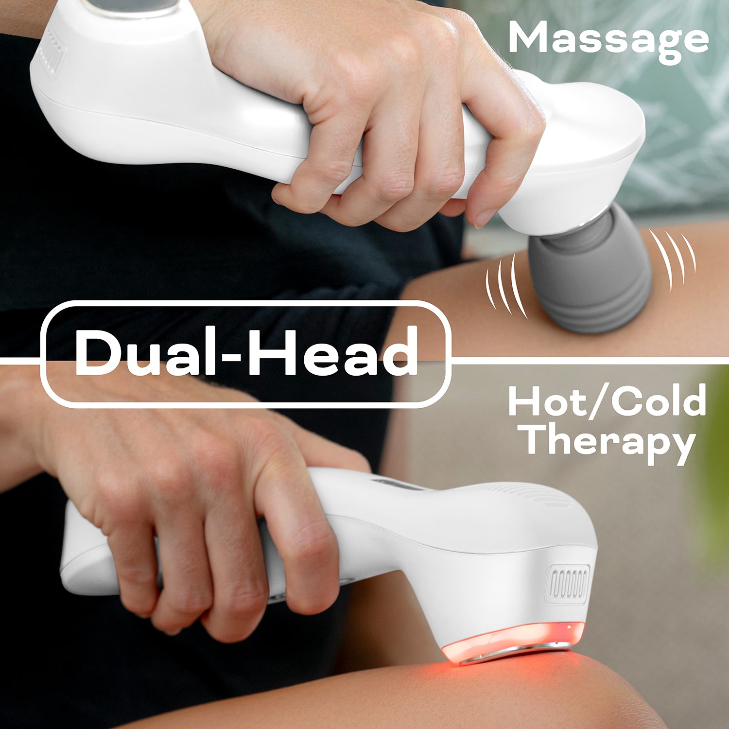 Reviber deep tissue body massager with hot cold therapy, UK version