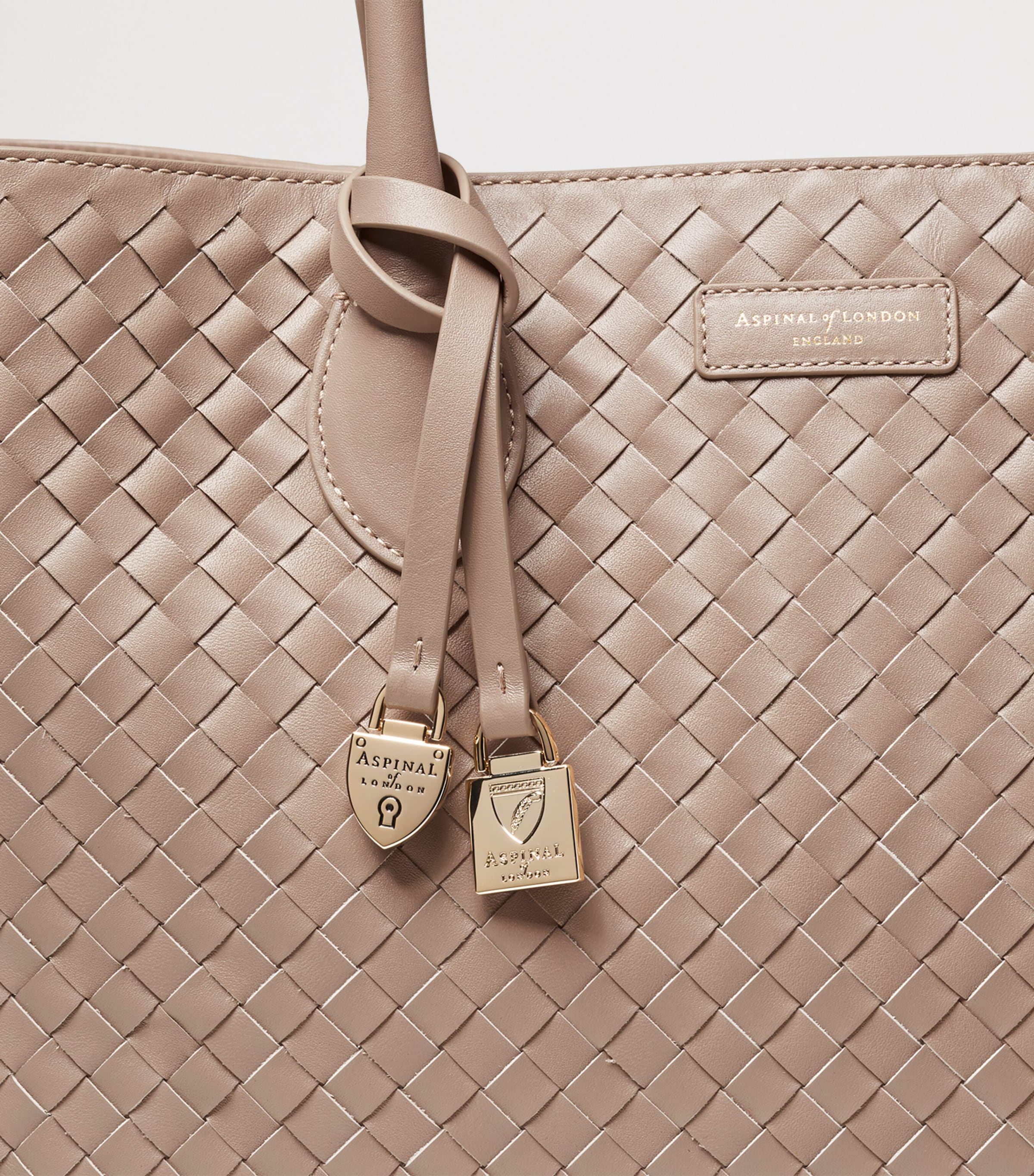 Aspinal of London leather tote bag - British product