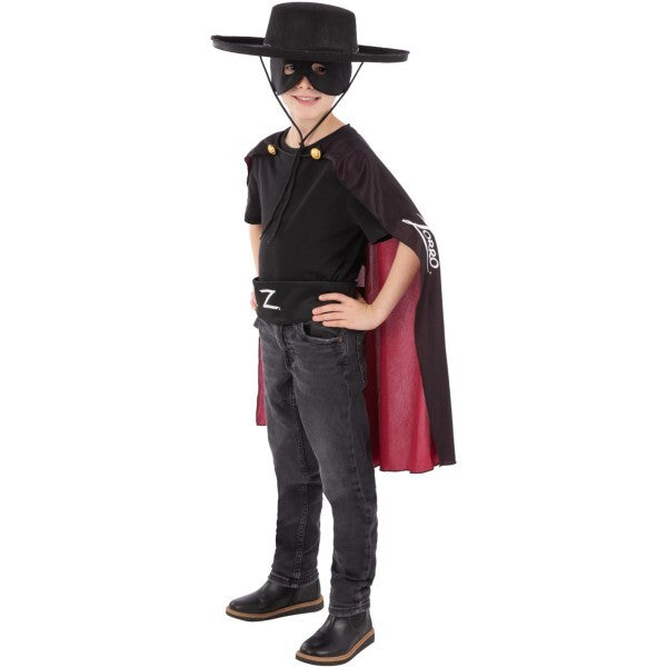 Smiffys Zorro accessory child kit, imported from the UK