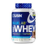 USN Blue Lab Whey Premium Protein Powder Chocolate Caramel 2kg Whey Protein Holland&Barrett   