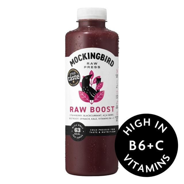 Mockingbird Raw Boost Virgin Smoothie   750ml