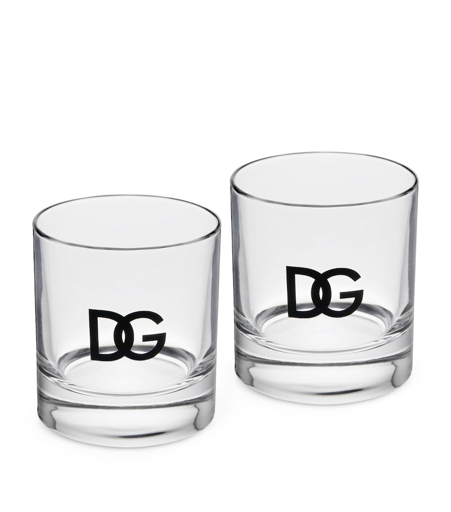 Dolce&Gabbana DG Millennials Logo shot glasses set of two - British product
