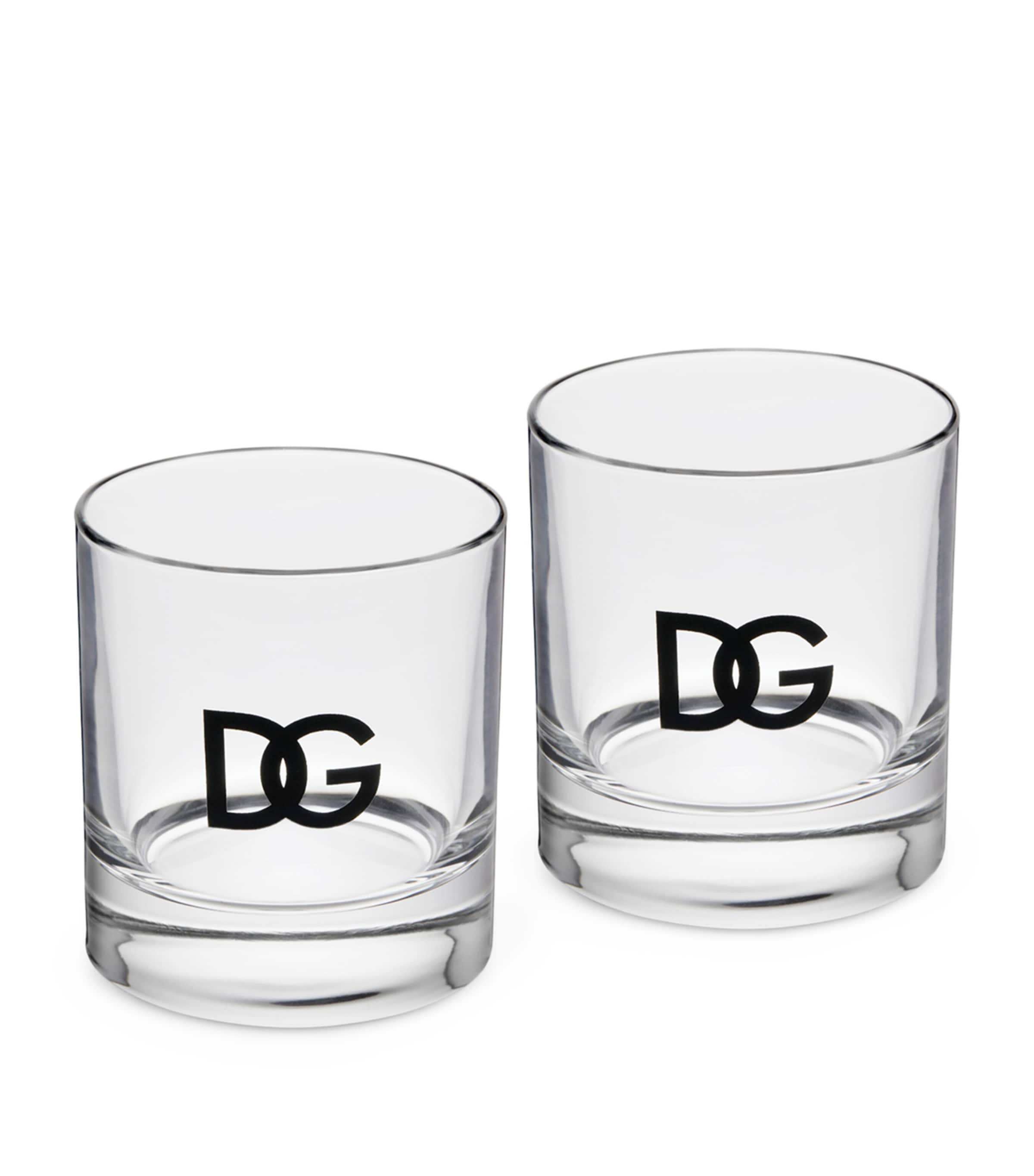 Dolce&Gabbana DG Millennials Logo shot glasses set of two - British product