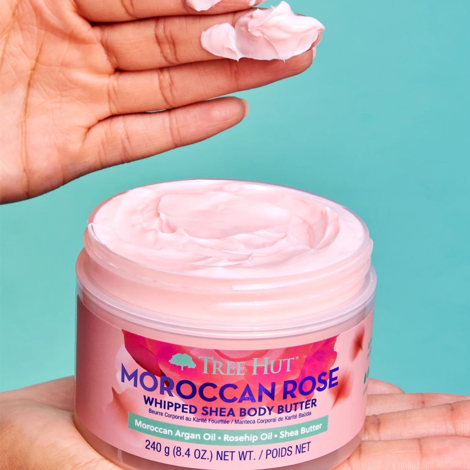 Tree Hut Moroccan Rose Whipped Body Butter 240g (British brand)