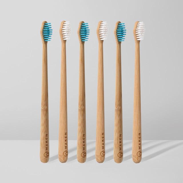 Waken Bamboo Toothbrush White GOODS M&S   