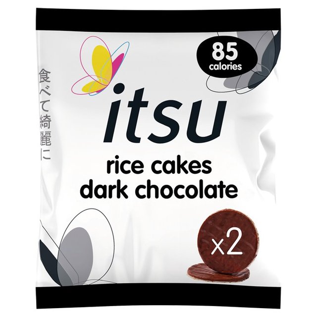 Itsu Dark Chocolate Rice Cakes   34g GOODS M&S   