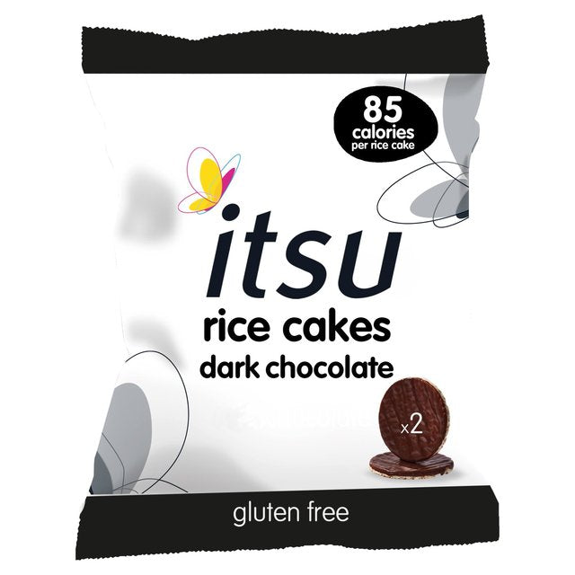 Itsu Dark Chocolate Rice Cakes   34g GOODS M&S   